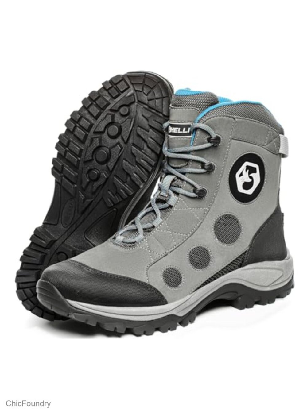 Lightweight Fly Fishing Wading Boots Rubber Sole Durable Men's